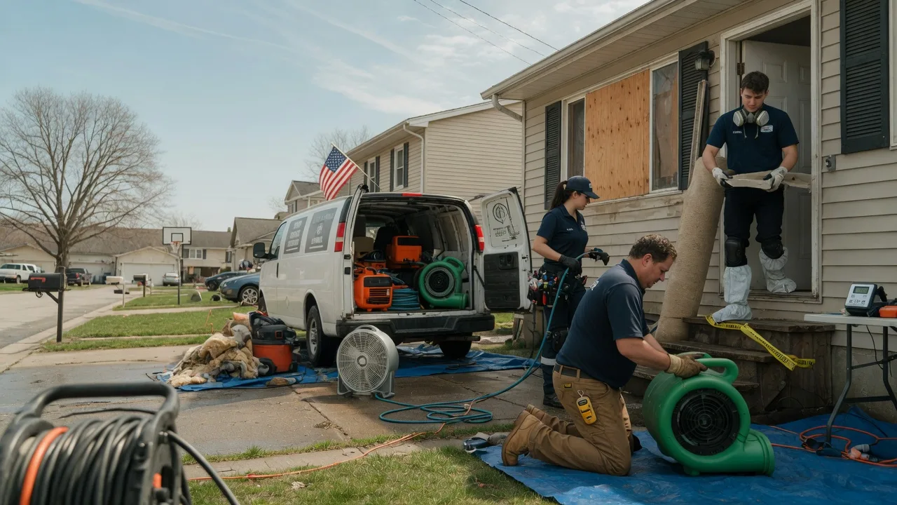 Water Damage Restoration in Venus, TX near me